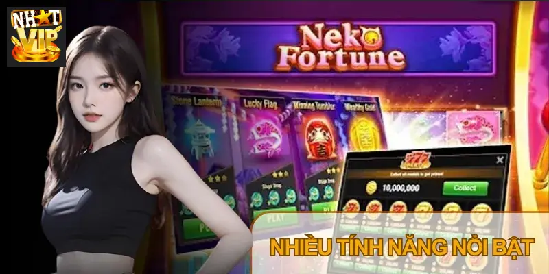 Tính năng Free Spins trong Mèo Chiêu Tài Nhatvip