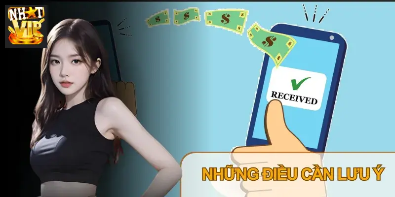 Kiểm tra kỹ thông tin nạp tiền