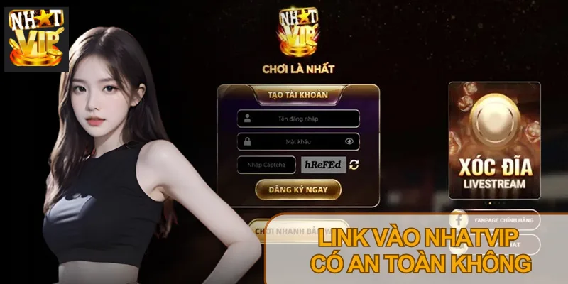 Link vào Nhatvip xác thực