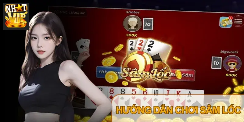 Giao diện sảnh bài Sâm Lốc Nhatvip
