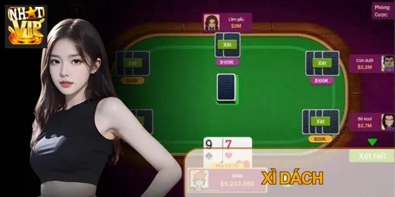 Xì Dách Nhatvip 2026 – Luật Chơi, Cách Tính Điểm & Mẹo Dằn/Rút