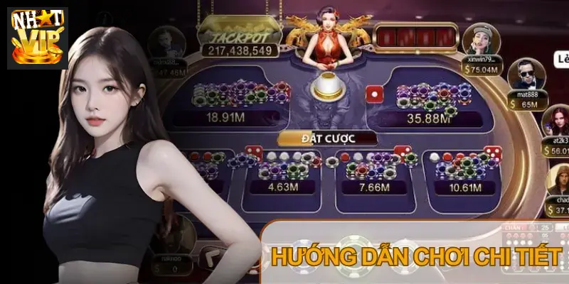 Giao diện bàn cược Xóc Đĩa Tứ Linh Nhatvip